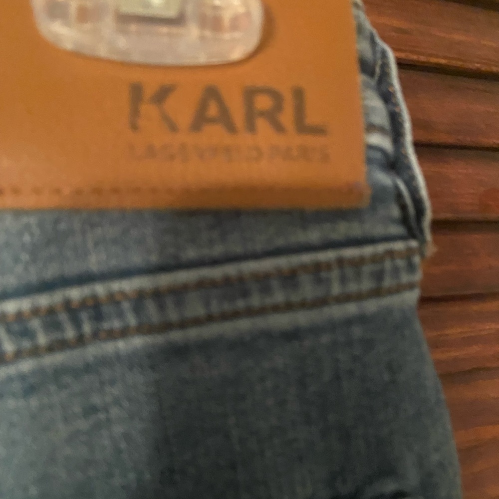 Karl Lagerfeld Jeans with Embroidered Accents - Picture 6 of 6